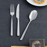 Linear Solid Handle Flatware 5 Place Setting