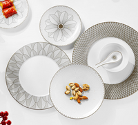 Malmaison Imperiale Porcelain Dinnerware Platinium