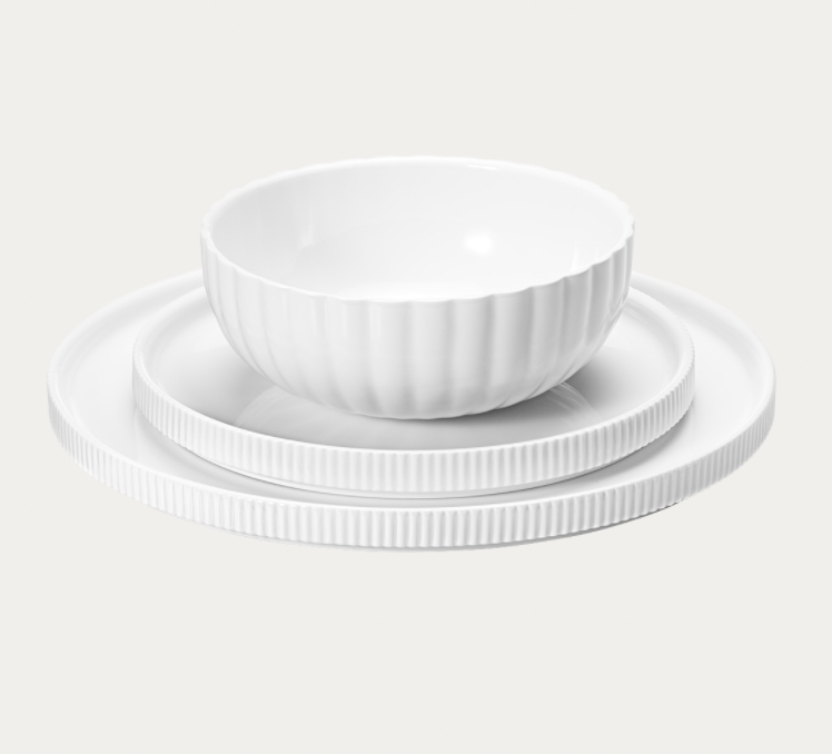 Bernadotte Dinnerware 3 Piece Set