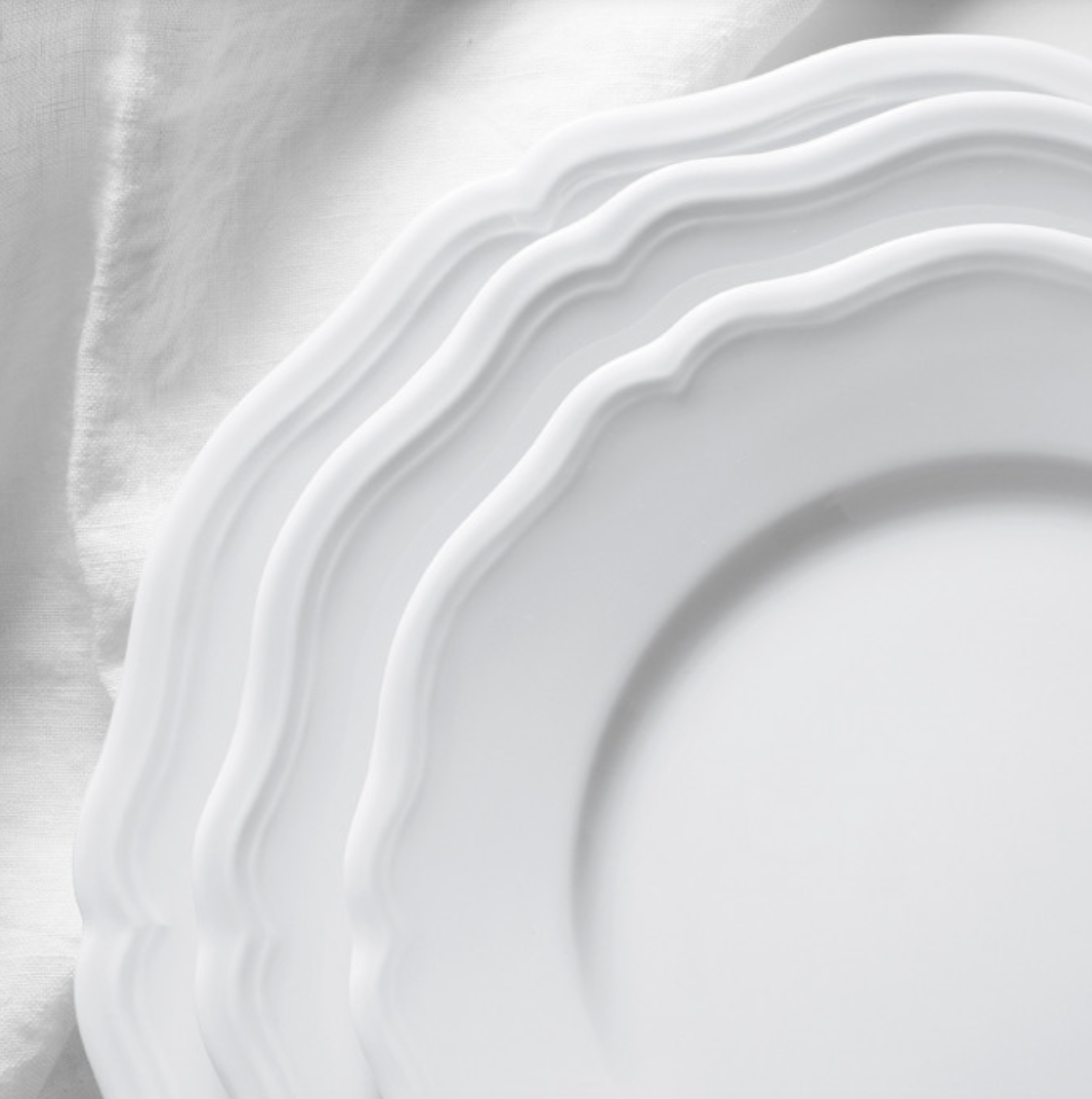 Argent White Dinnerware