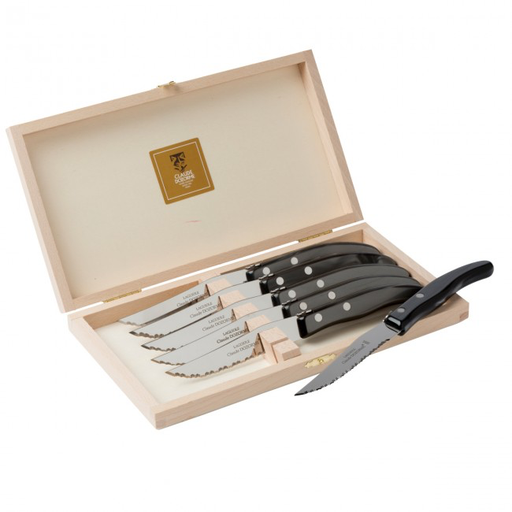 Berlingot Steak Knives Grey Set of 6