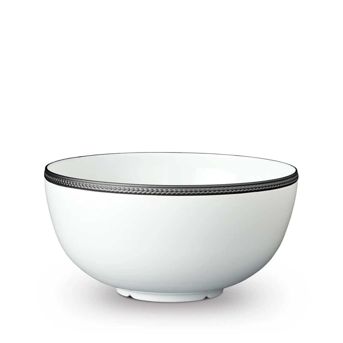 Soie Tressée Black Dinnerware