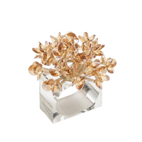 Aster Napkin Ring Set of 4 -