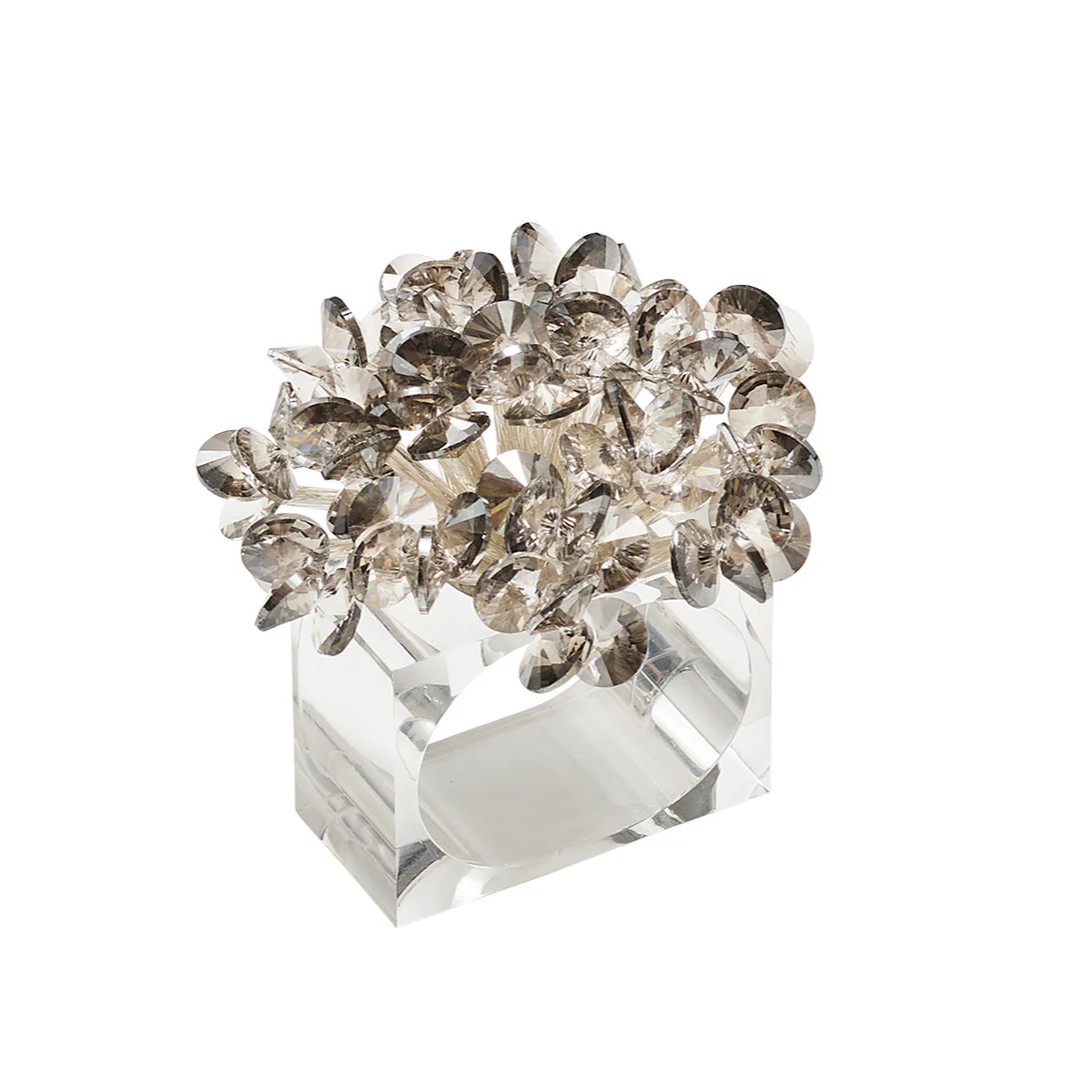 Aster Napkin Ring Set of 4 -