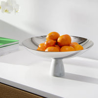 Coluna Carrara Marble Fruit Bowl