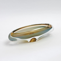 Canoe Bowl Pistachio & Amber