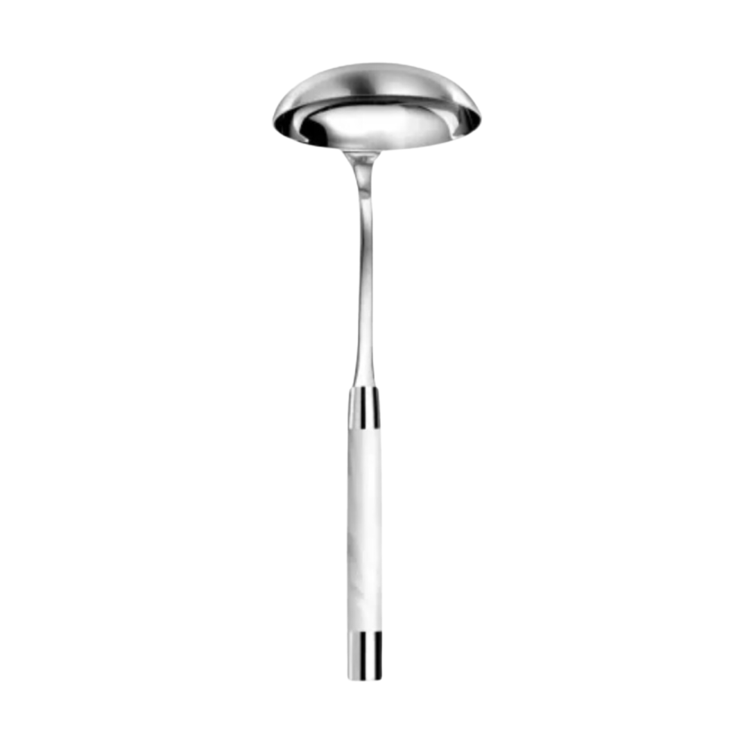 Conty Soup Ladle White