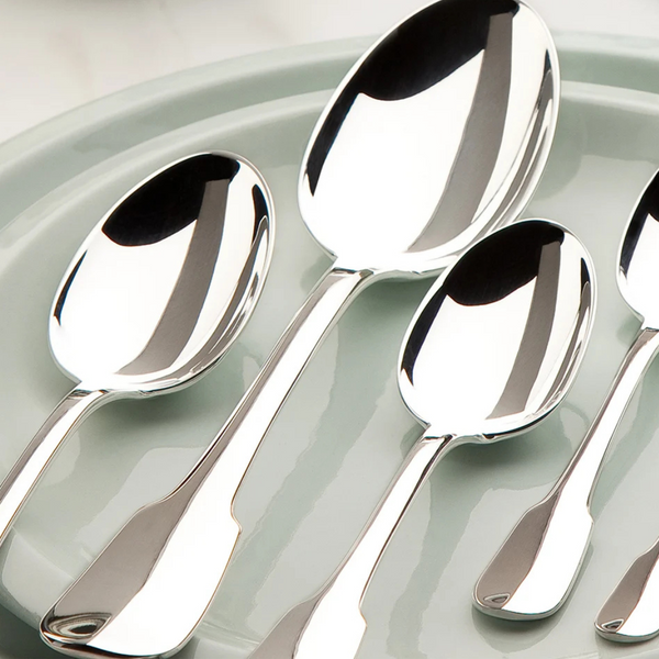 Cluny Flatware 5 Piece Setting - Silver Plated