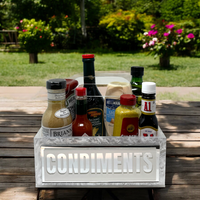 Porter Acrylic Condiments Caddy