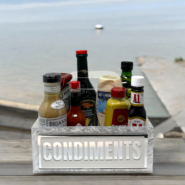 Porter Acrylic Condiments Caddy