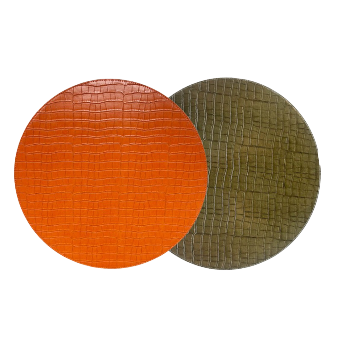 Croco Reversible Placemat Set of 4