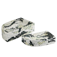 Fallon Curved Stone Tray Set of 2