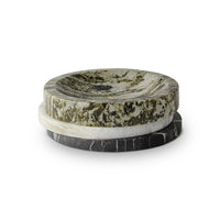 Pila Marble Bowl - Green Blue & Black