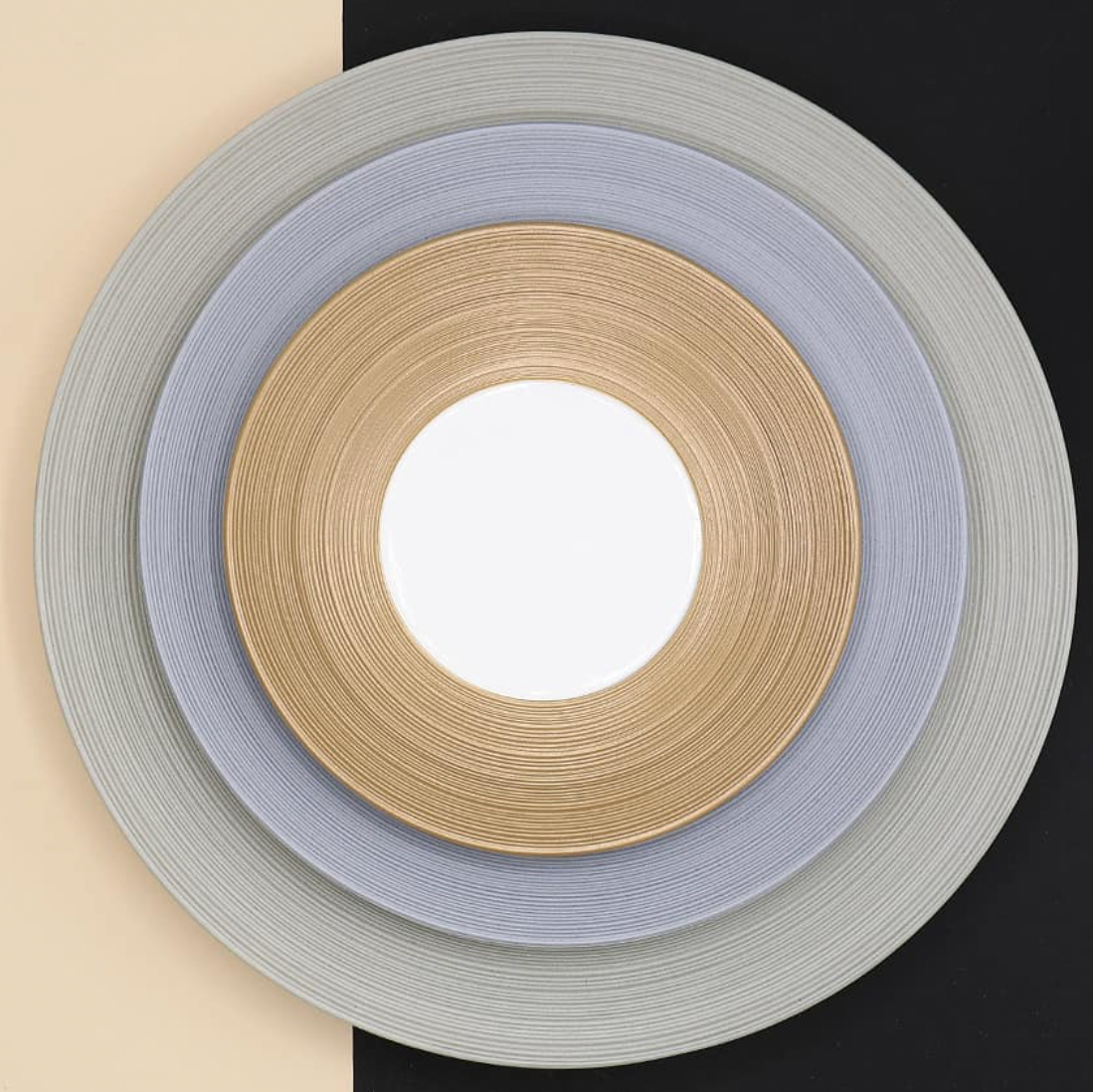 Hemisphere Dinnerware Grey