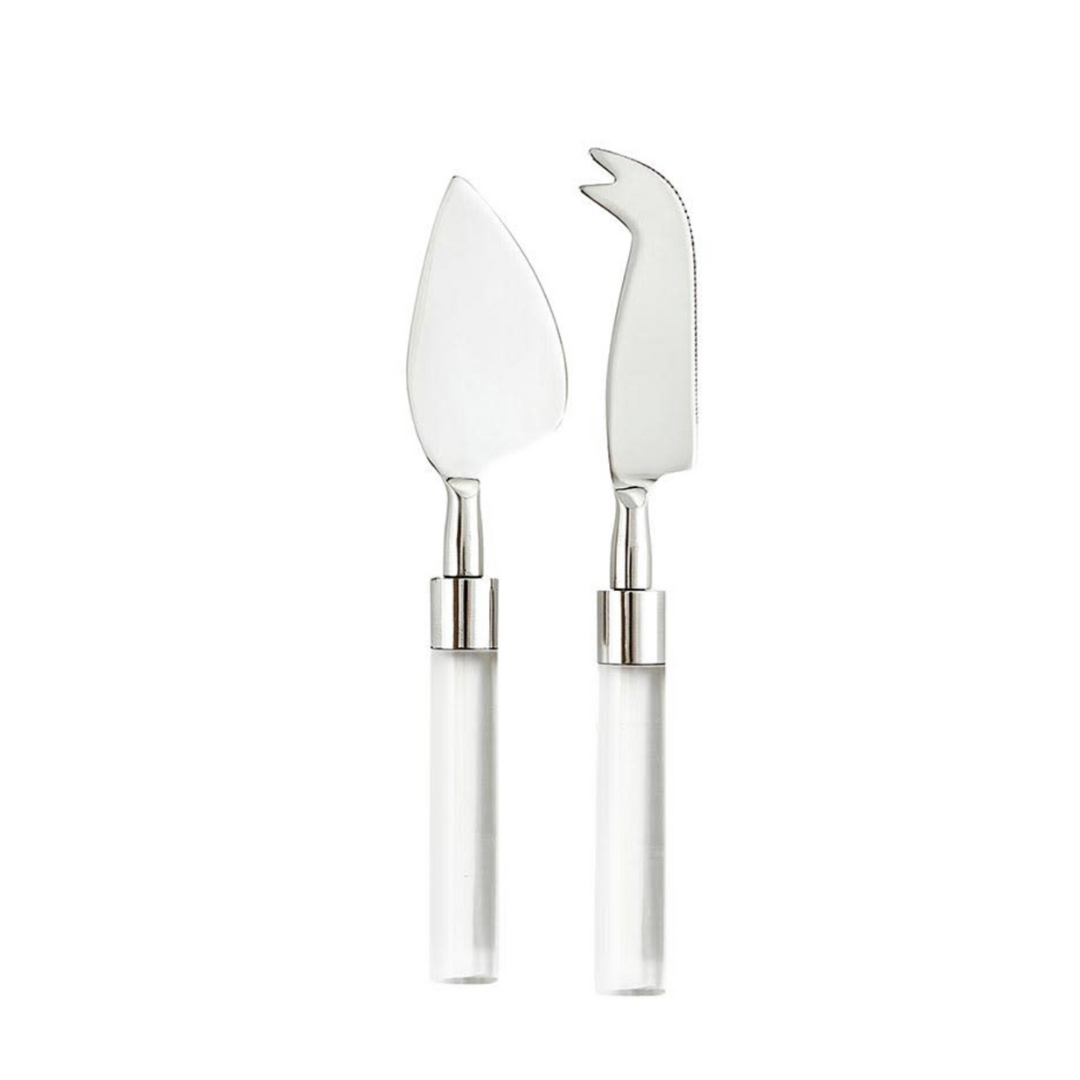 Lucite Cheese Set of 2