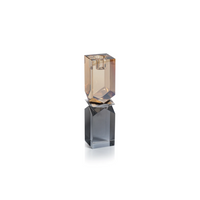 Mozart Two one Crystal Holder Smoke & Gold large.