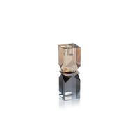 Mozart Two one Crystal Holder Smoke & Gold medium.