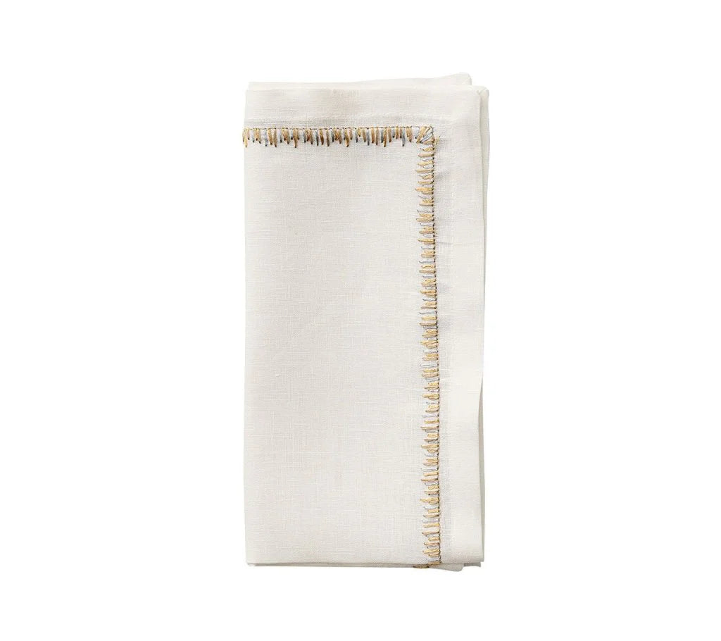 Filament Napkin Gold & Silver Set of 4