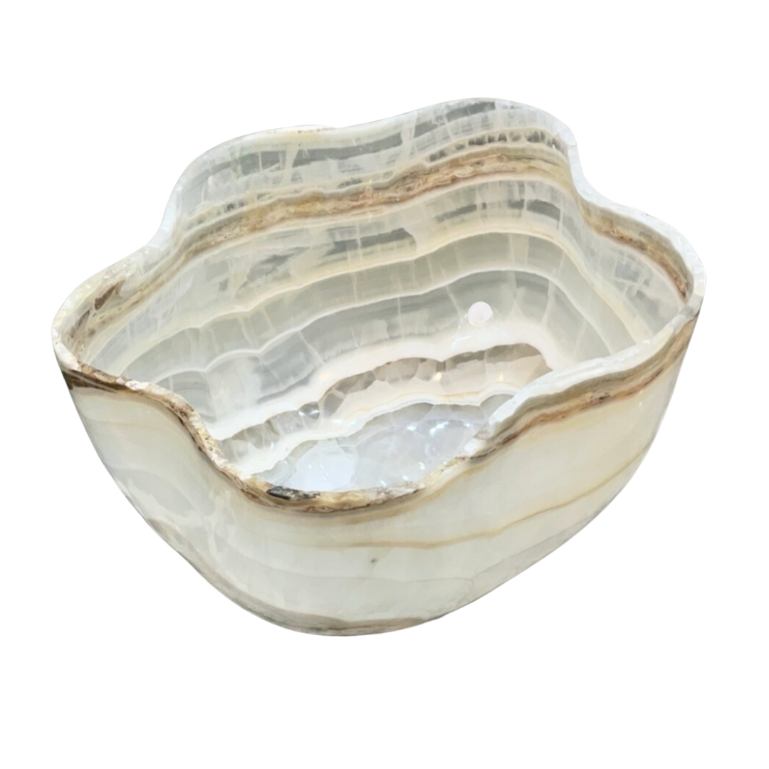 Onyx Patina Centerpiece Bowl
