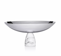 Coluna Carrara Marble Fruit Bowl
