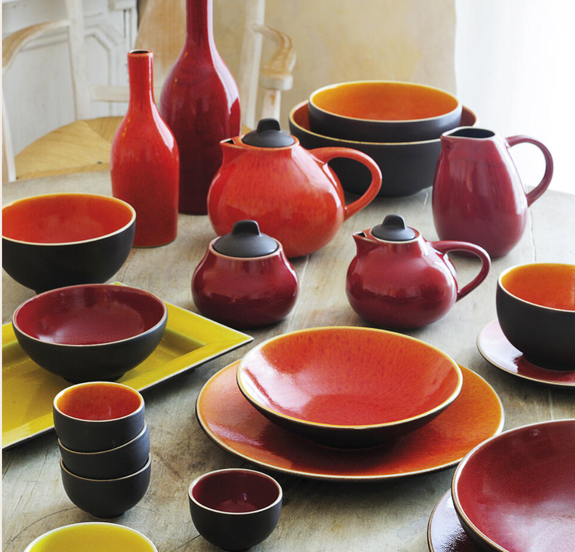 Tourron Dinnerware Cerise