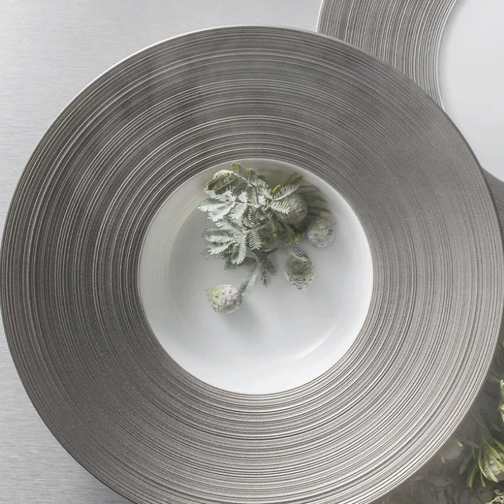 Hemisphere Dinnerware Platinum