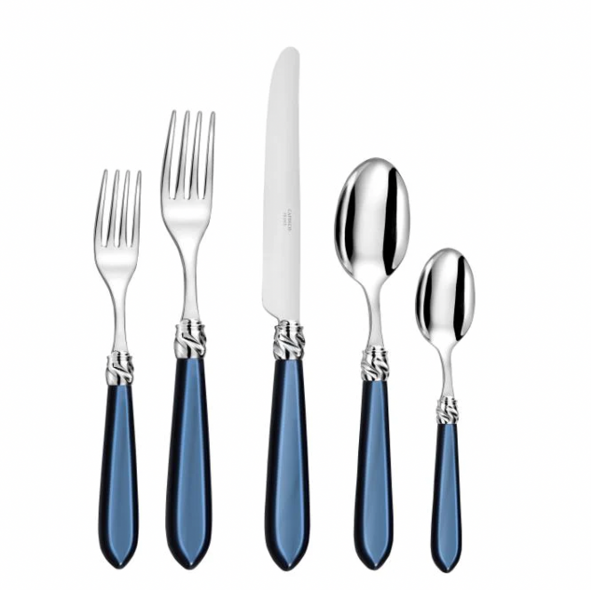 Diana Flatware 5 Piece Setting - Sapphire