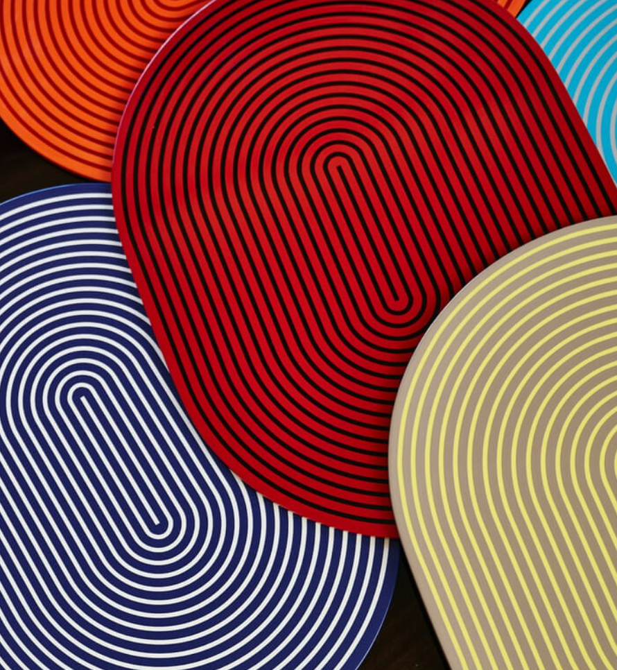 Lacquer Stripe Placemat Set of 4