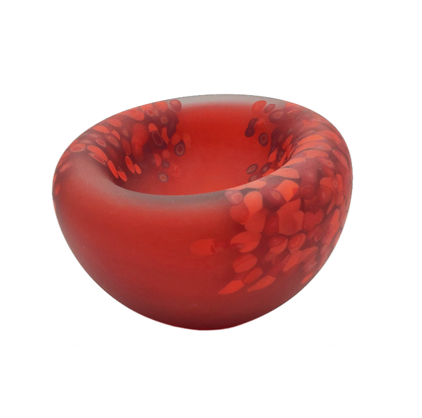 Frit Sunk Bowl Red Small