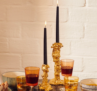 Drip Gold Candle Holder