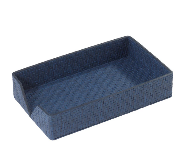 Wicker Guest Towel Holder -