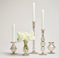 Braid Candle Holder - Smoke