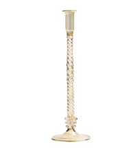 Braid Candle Holder - Champagne