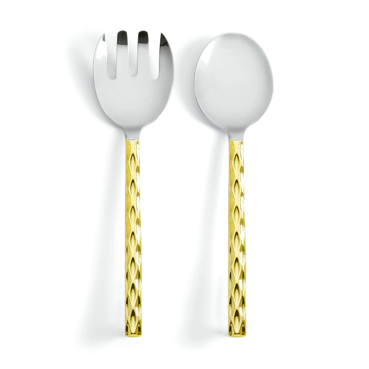 Truro Salad Servers Gold