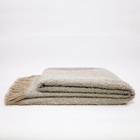 Bubley Natural & Grey Throw