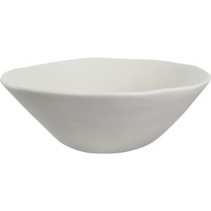 Sculpt Large Tapered Bowl - White