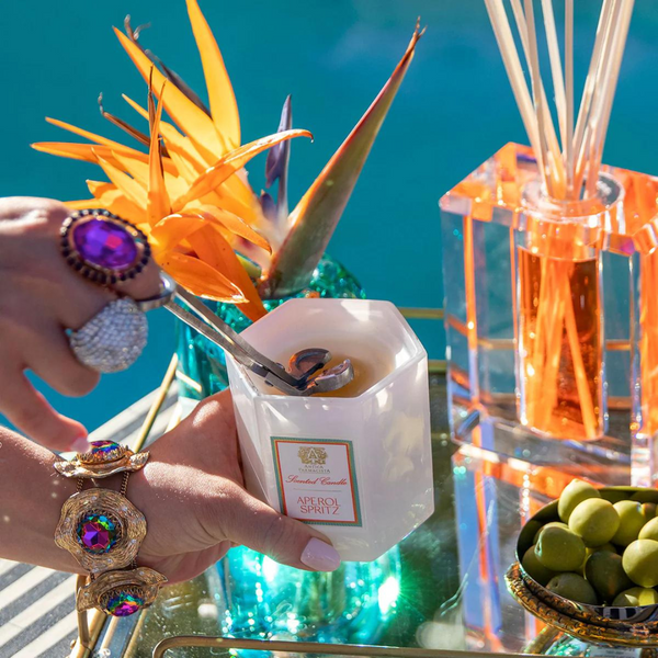 Aperol Spritz Candle.