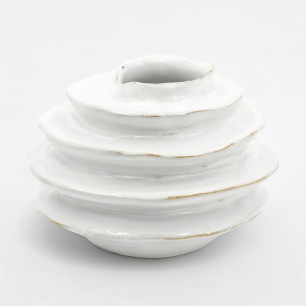 Belle Ring Vase White - Small.