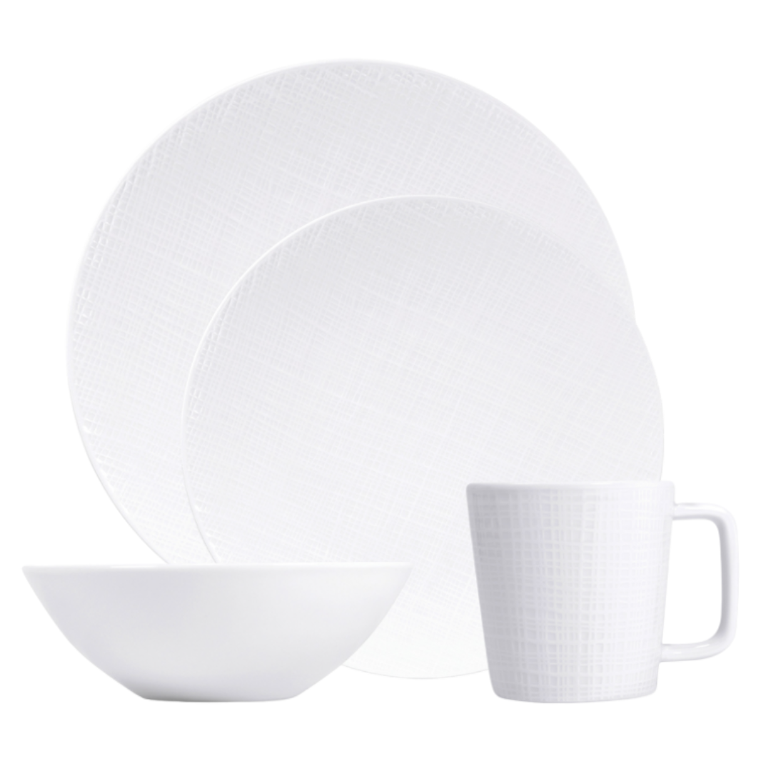 Organza White Dinnerware