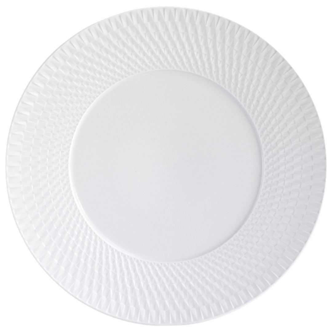 Twist White Dinnerware