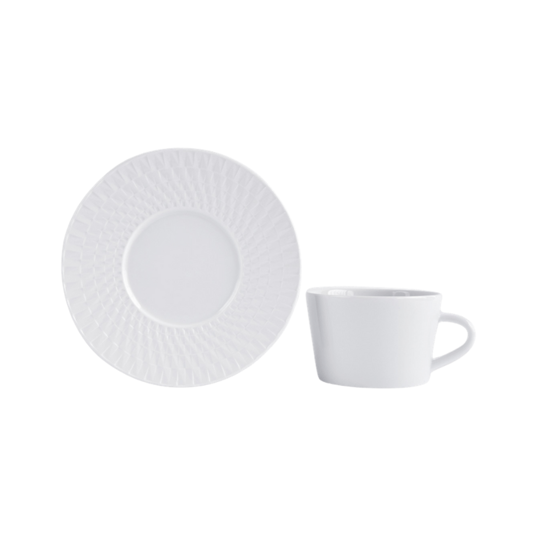 Twist White Dinnerware