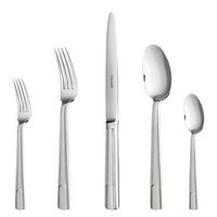 Hudson Flatware 5 Piece Setting -Stainless Steel