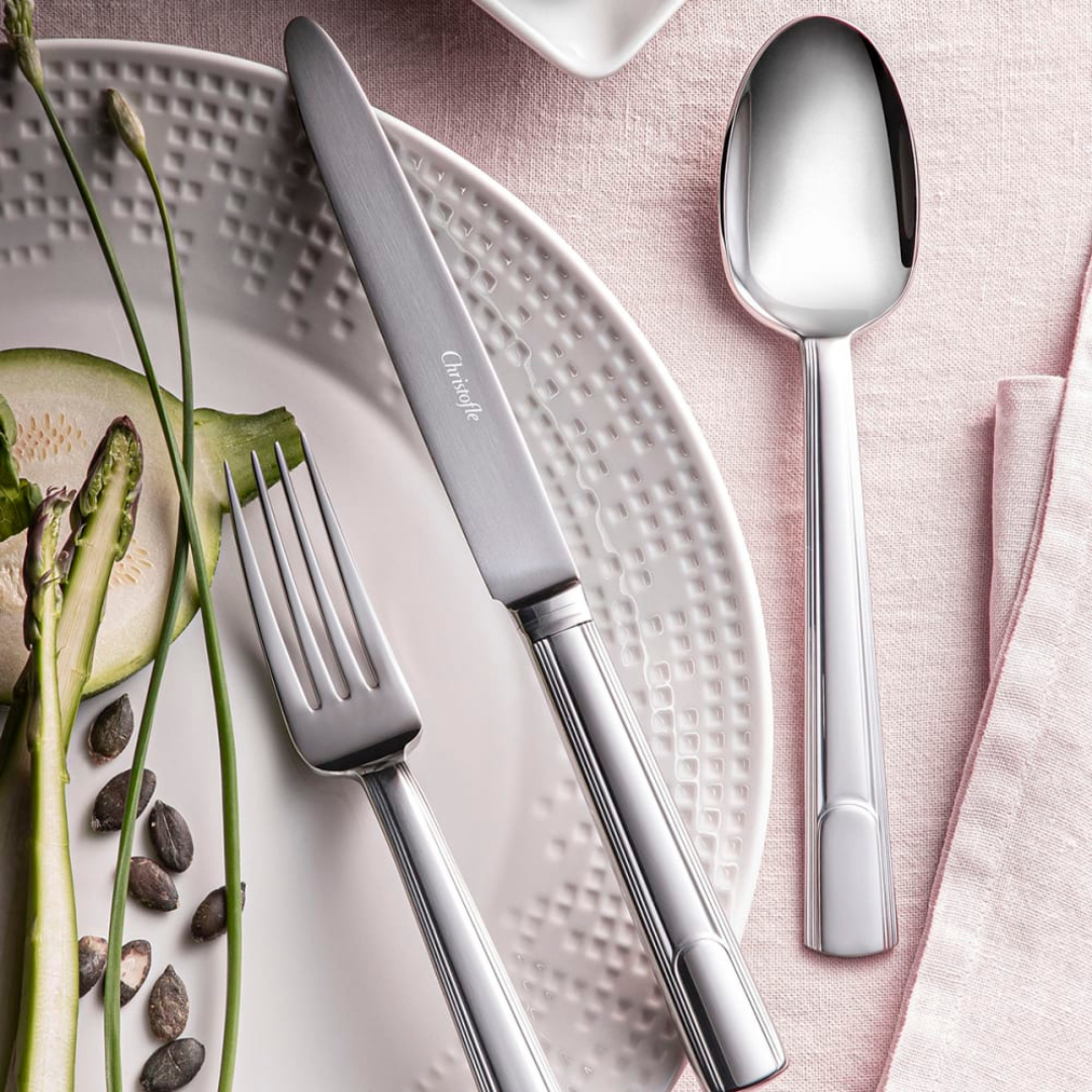 Hudson Flatware 5 Piece Setting -Stainless Steel