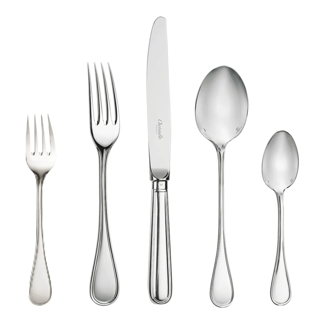 Albi Flatware 5 Piece Setting -Silver Plated