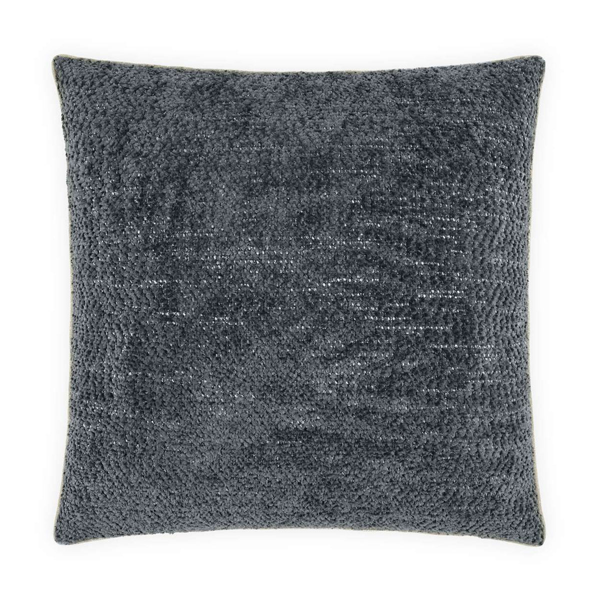 Knubby Pillow Slate 22 x 22