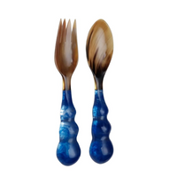Mardi Gras Resin Server Set