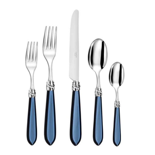 Diana Flatware 5 Piece Setting - Sapphire