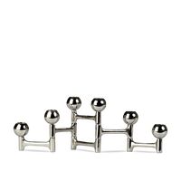 Foldable Round Nickel Candle Holder
