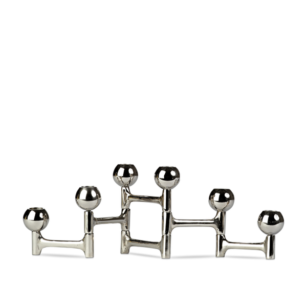 Foldable Round Nickel Candle Holder