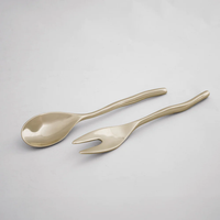 Sierra Gold Modern Maia Salad Servers